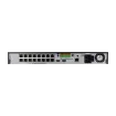 Hanwha - QRN-1630S - 16 Channel Network Video Record with 16 PoE Ports, 2 Fixed Internal SATA HDDs, 2 HDMI Outputs