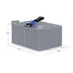 CYBERPOWER - RB12120X2B - CyberPower Replacement Battery Pack for PR1000LCD, 18 Month Warranty