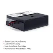 CYBERPOWER - RB1250X4 - CyberPower RB1250X4 UPS Replacement Battery, 4 x 12V/5Ah, 18-month Warranty