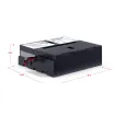 CYBERPOWER - RB1250X4 - CyberPower RB1250X4 UPS Replacement Battery, 4 x 12V/5Ah, 18-month Warranty