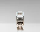 Jonard Tools - RJ456A-SC - Shielded RJ45 Connector with Crimp Tail for Cat6A Cable, 100 pack