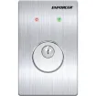 SECO-LARM - SD-72231-6MQ  - Maintained Single-Gang Mortise Cylinder Key Switch with LED