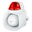SECO-LARM - SH-816S-SQ/R - Self-Contained Siren/Strobe – Red