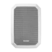 Hanwha - SPA-W100W - IP Audio Speaker, Two-way audio, Scheduler, Background Music, Text To Speech, 10W Amp, 101dB Output, Freq. Range 120Hz-20kHz, 1GB Internal Storage, Single Micro SD slot (Up to 32GB), Built in Relay, SUNAPI, Onvif, SIP, P2P-SIP, I