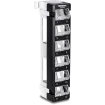 TRENDNET - TC-KP12V - 12-Port Blank Angled Wall Mount Keystone Patch Panel