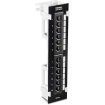 TRENDNET - TC-P12C5V - 12-Port Cat5e Unshielded Wall Mount Patch Panel with Included 89D Bracket