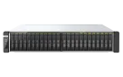 QNAP - TDS-h2489FU-4309Y-64G-US - QNAP 24-Bay 2U all-flash NAS, NVMe Gen 4 x4, Dual Intel Xeon Silver 4309Y processor (up to 3.6 GHz), 64GB RDIMM ECCC DDR4 RAM, 4 x 2.5GbE LAN, 2 x 25GbE SFP28 SmartNIC port, 2 x PCIe expansion slot