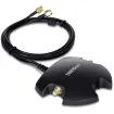 TRENDNET - TEW-LB101 - Magnetic Dual Antenna Mounting Base RP-SMA Female with RP-SMA MaleExtension Cable