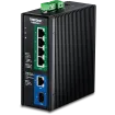 Trendnet - TI-BG50611 - 6-Port Industrial 2.5G PoE++ DIN-Rail Switch with 10G Ports