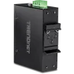 TRENDNET - TI-PF11SFP - Hardened Industrial SFP to Gigabit PoE+ Media Converter