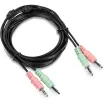 TRENDNET - TK-CD10 - 10 ft. DVI-I, USB,and Audio KVM Cable Kit
