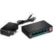 TRENDNET - TPE-LG50 - 5-Port Gigabit Long Range PoE+ Switch