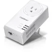 TRENDNET - TPL-423E - Powerline 1300 AV2 Adapter with Built-in Outlet