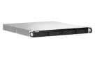 QNAP - TS-464U-8G-US - QNAP 1U 4-bay NAS/iSCSI IP-SAN, Intel Celeron N5105/N5095 4C/4T (up to 2.7GHz), 8GB DDR4 RAM (on-board), 2.5GbE LAN, 4K HDMI v1.4b, PCIe Expansion Slot, Single PSU