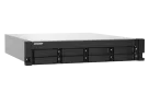 QNAP - TS-832PXU-RP-4G-US - QNAP 2U 8-Bay ARM-based 2.5G &10G NAS, Quad Core 1.7GHz, 4GB DDR3 RAM, 2 x 10GbE SFP+, 2 x 2.5GbE, Redundant Power Supply