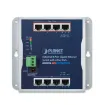 Planet - WGS-804HP - IP30 8-Port Gigabit Wall-mount Switch with 4-Port 802.3AT POE+ (-40 to 75 C)