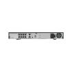 Hanwha - WRN-816S-8TB - 1U WAVE PoE NVR (Intel based) with 4 Professional licenses, 8TB RAW, supports: 16 channels with 8 PoE/PoE+ ports (PoE Budget 100W), Wisenet WAVE pre-installed, H.264/H.265/MJPEG, 2 fixed internal SATA HDDs (10TB max per HDD), 