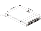 Hanwha - WRR-5301L-8TB - Wisenet WAVE optimized 2U rack server-8TB