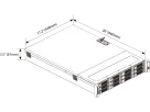 Hanwha - WRR-5501-44TB - Wisenet WAVE optimized 2U rack server-44TB