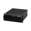 GANZ - ZNR-4U-180TB - 180TB(9x20TB), Intel i7-14700 2.10Ghz (12 Core), 16G  RAM, 1x 2.5Gb Nic, 1x 1Gb Nic, 750W PS, 500GB NVME, Win11 Pro (64bit), Dimensions (H x W x D) 7.00" x 16.90" x 25.60"