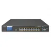 Planet - GS-5220-24P4XVR - L2+ 24-Port 10/100/1000T 802.3at PoE + 4-Port 10G SFP+ Managed Switch with LCD touch screen