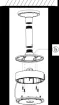 Geovision - 81-MT11700-0001 - GV-MOUNT Pendant Mount for GV-GEBF2802/4802, GV-GEB4900