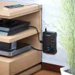 CyberPower - HT600WSU2A - 6-Outlet Home & Office Surge Protector with USB Charging