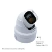 Luminys - N5P-8DA2  - 2 x 4MP Network LumiDeterrent Stitched Turret Camera, 2.8 mm Lens