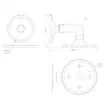 Speco - O4D6WM - Wall Mount for O4D6M/O8D6M/VLDT6M