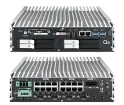 Qumulex - QXE730-16 - QxEnergy 730 - Ruggedized small form factor gateway for harsh environments and mobile applications, 02TB - 16 Ports PoE+. Up to 32 cameras or 64 total resources.
