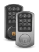 PDK - RLDBPKB - Red Wireless Lock - Black Deadbolt,13.56 MHz, 125 kHz