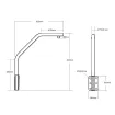 Speco - SBPMJ - Parapet Mount for Speco Blue PTZ's and O84S