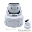 Luminys - N5T-4DA2 - 4MP Network LumiDeterrent Turret Camera with 2.8 mm Lens, IR, White-lights, Dual-mode
