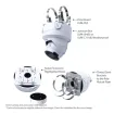Luminys - N5T-8DA2 - 8MP Network LumiDeterrent Turret Camera, 2.8 mm Lens