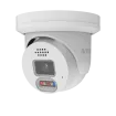 AVYCON - AVC-NAE41F28 - 4MP H.265+ InfiniteColor, Turret Diversity Active Deterrence IP Camera, AI Lite, DWDR, 4MP@25FPS, Full Color (white light), Built-in Mic, Speaker (2-way), Siren, 2.8mm Fixed Lens, MicroSD, Onvif, DC12V / PoE, IP67, White