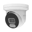 AVYCON - AVC-NBE81F28 - 8MP H.265+ InfiniteColor, Turret IP Camera, AI Lite, DWDR, 8MP@15FPS, Full Color (white light), Built-in Mic, 2.8mm Fixed Lens, MicroSD, Onvif, DC12V / PoE, IP67, White