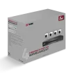 AVYCON - AVK-TE51E4-1T - 5MP TVI Kit with 4 of 5MP TVI Turret Cameras and 4CH DVR with 1TB HDD pre-installed, contains AVC-TE51F28 (4 QTY) and AVR-DSV804H-1T (1 QTY)