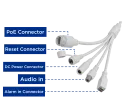 Speco - SPIPH8AM - 15W IP POE Horn Speaker with Built-In Mic