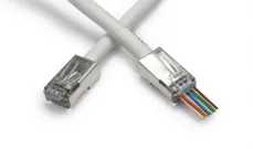 Platinum Tools - 100020C - EZ-RJ45 Shielded Cat5e/6, (Internal Ground). 50/Clamshell.
