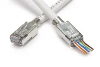 Platinum Tools - 105022 - EZ-RJ45 Shielded, External Ground. Pkg 100pc/Bag.