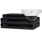 Digital Watchdog - DW-VP12V7BUN28 - BUNDLE AND SAVE 20% - (8) 2.1MP Fixed Focal Vandal Dome cameras with 2TB HDD NVR  Consist of 1 - DW-VG4122T8P & 8 - DWC-MV72Di28T