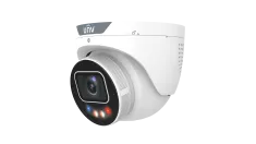Uniview - IPC3634SE-ADZKMC-WP-I1N - 4MP OwlView Plus Tri-Guard VF Dual-light Turret Network Camera