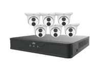 Uniview - EK-S31P8T46T2-V2 - NVR Kits with 6 Unit 4MP Camera with 1 Recorder and 2TB HDD, without 18M Network Cable