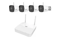 Uniview - KIT/NVR301-04LS3-W/4*2122LB-ABF40WK-G - 1+4 WiFi Bullet Kit, 4.0mm lens