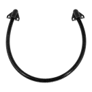Seco-Larm - SD-969-A18/K - Armored Door Cord – Plastic end caps, 16″ (41cm), Black