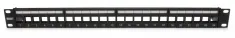 Platinum Tools - 642-24SU - Unloaded Patch Panel, 24 Port, STP Box