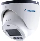 GeoVision - 84-GEBF491-1TB - Cloud AI 4MP WDR Pro Eyeball Dome IP Camera, H.265 4.3x Zoom Super Low Lux Full Color Warm LED, 1TB Micro SD