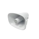 AVYCON - AVS-IPHS15WM - 15-Watt IP-enabled horn speaker, 113dB all-in-one speaker system, built-in MIC, compatible with all Onvif IP cameras and all VoIP devices via SIP, support pre-recorded messages, live responses, alarms and background music, ala