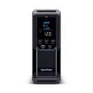 CYBERPOWER - BRG1500AVRLCD2 - 1500VA/900W Line Interactive UPS, Mini-tower, 12 Outlets, AVR, LCD, USB Charging, 5 Yr Warranty