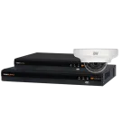 Digital Watchdog - DW-VA4BUN1 - 2.1MP Fixed Vandal Dome cameras with 1TB HDD DVR